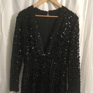 Vintage Lilli Diamond floor length sequined gown